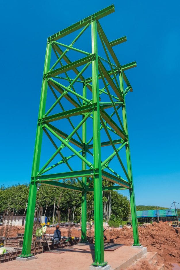 Tipe menara air besi