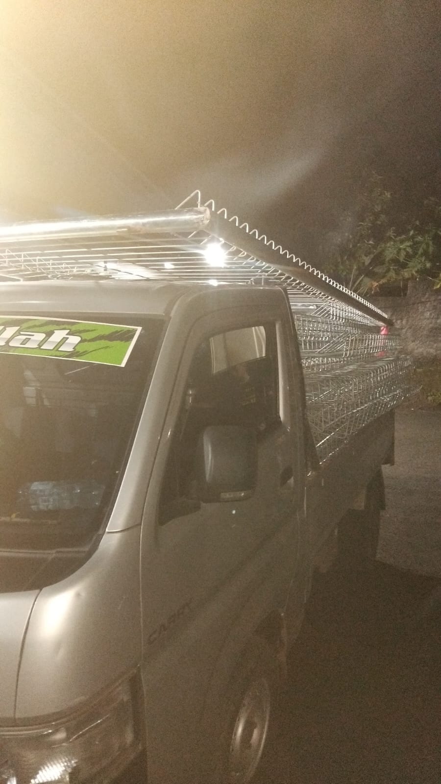 Pengiriman material pagar BRC