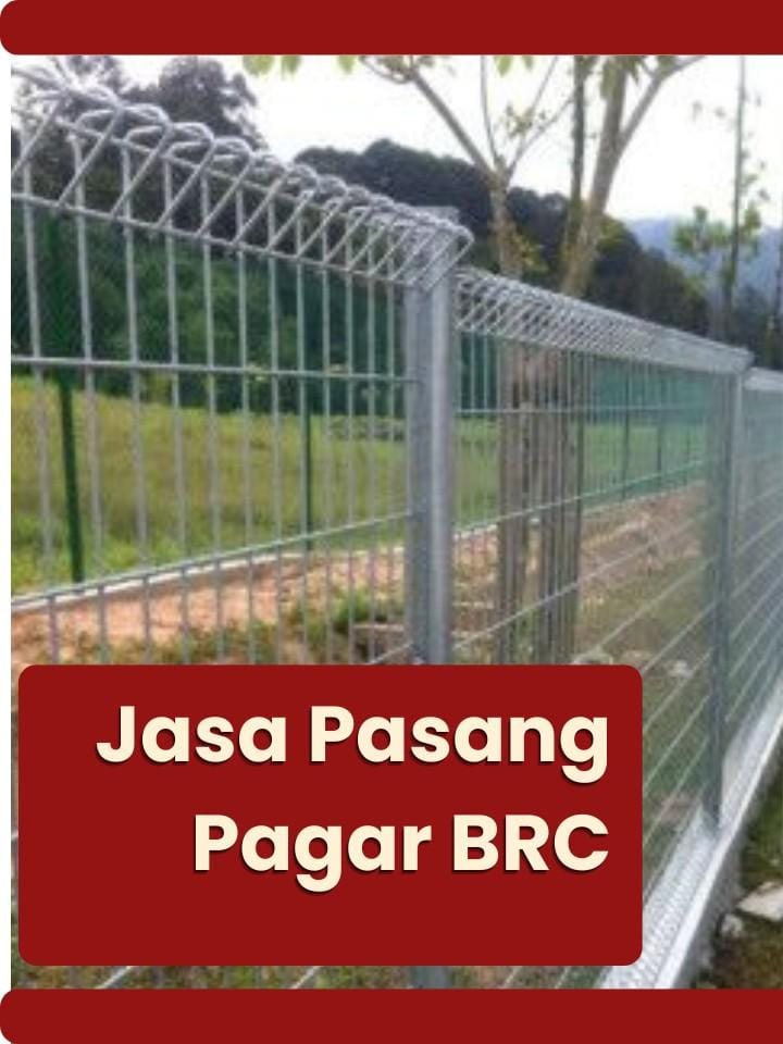 harga pagar brc terpasang murah dan berkualitas
