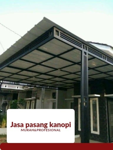Proses jasa pasang kanopi Jakarta