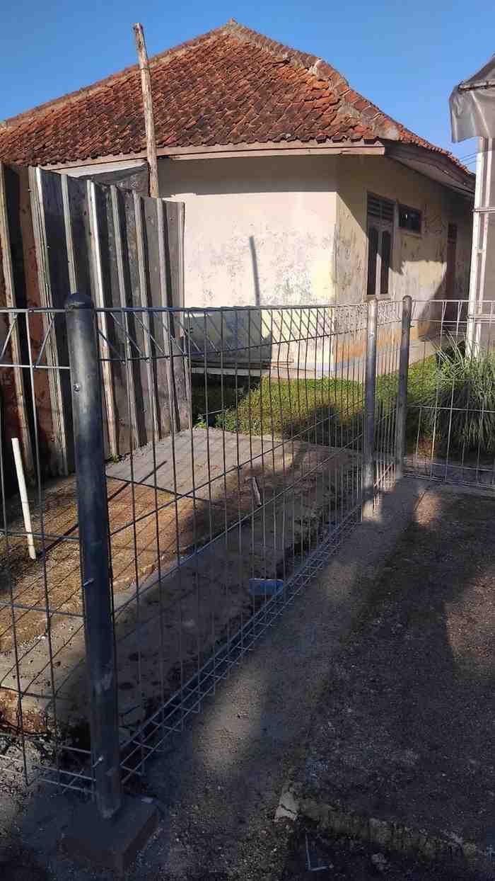 Detail harga borongan pagar BRC galvanis anti karat untuk perumahan)