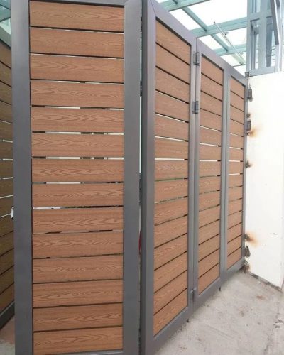 pintu besi lipat Henderson gudang