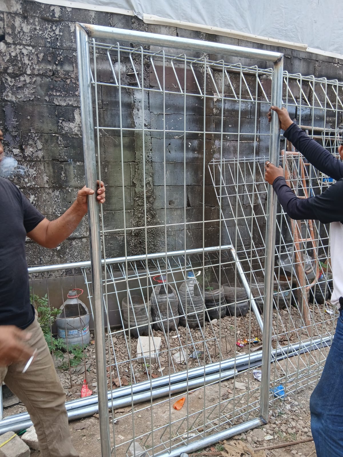 jasa pasang pagar brc 150cm