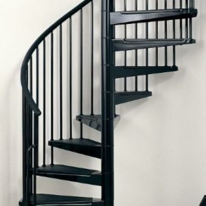 jasa pembuatan tangga putar besi minimalis