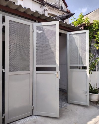 jasa pembuat pintu lipat besi untuk garasi rumah
